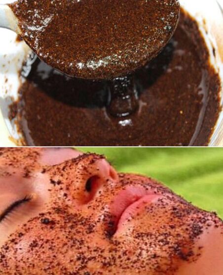 Pillermaske med kaffebjælker